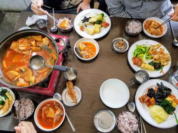 고등어 조림..맛있는 점심식사